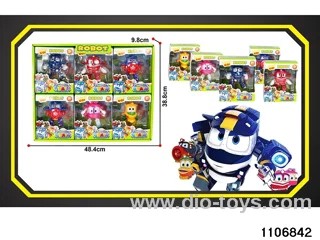 Transformer Trainman Set in color box