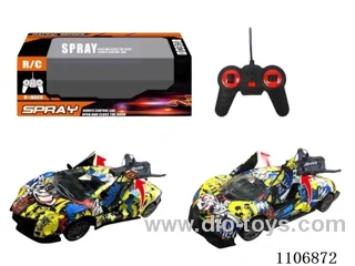 1:24 6ch rc car with spray not included battery