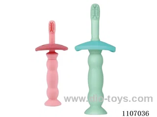 Toothbrush teether