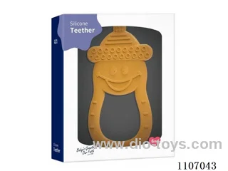 Baby bottle soft teether