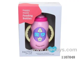 Cartoon musical baby bottle