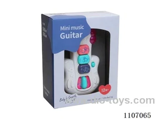 Cartoon baby guitar