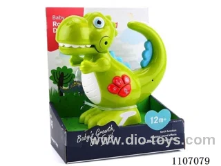 Musical dinosaur flashlight