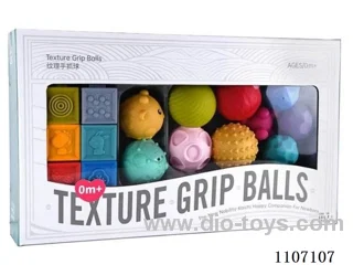 Multi-textured hand grip