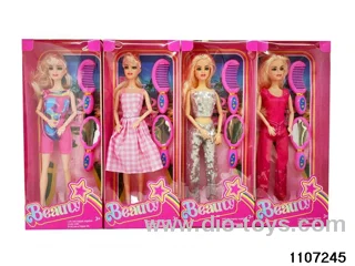 11.5 inch Barbie doll in window box