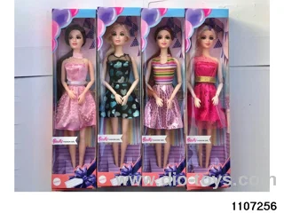 11 inch 9 joint Barbie in window box