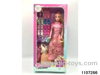 11 inch Barbie doll in window box