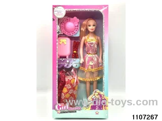 11 inch Barbie doll in window box