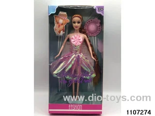 11 inch Barbie doll in window box