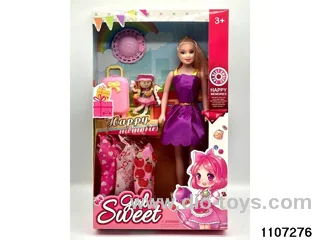 11 inch Barbie doll in window box