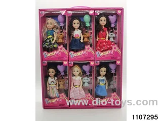 5 inch Barbie doll in display box