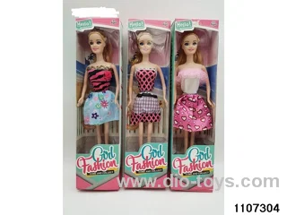 11.5 inch Barbie doll in window box