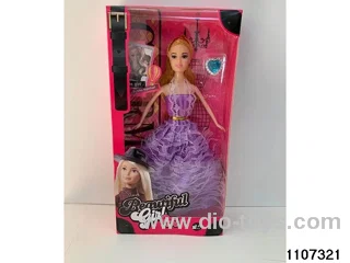 11 inch 5 joint Barbie in window box