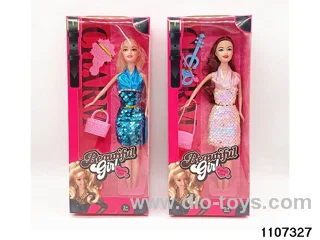11 inch Barbie doll in window box