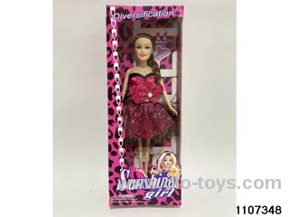 11.5 inch Barbie doll in window box