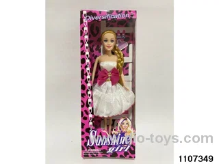 11.5 inch Barbie doll in window box