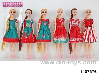 11.5 inch 30cm 9 joint Barbie in opp bag