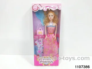 11 inch Barbie doll in window box
