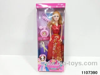 11 inch Barbie doll in window box
