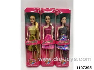 11.5 inch Barbie doll in window box