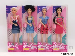 11.5 inch 9 joint Barbie in window box
