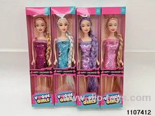 Barbie doll set in window box