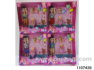 5 inch Barbie doll in window box