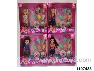 5 inch Barbie doll in window box