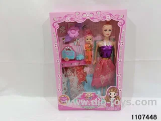 11 inch Barbie doll in window box