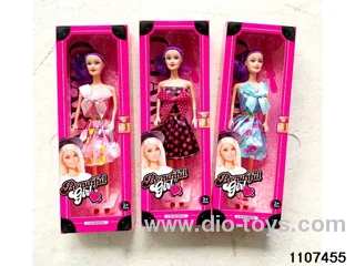 11 inch Barbie doll in window box