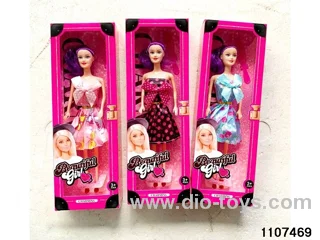 11 inch Barbie doll in window box