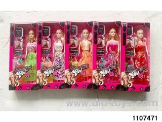 11 inch Barbie doll in window box