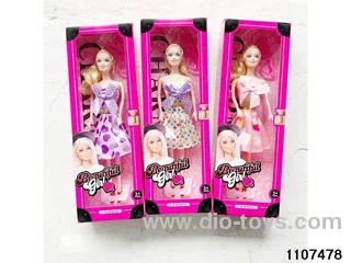11 inch Barbie doll in window box