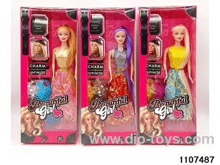 11 inch Barbie doll in window box