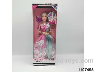 11.5 inch 9 joint Barbie in window box