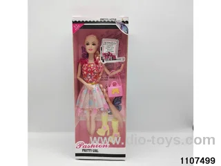 11.5 inch 9 joint Barbie in window box