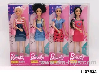 11.5 inch 9 joint Barbie in window box