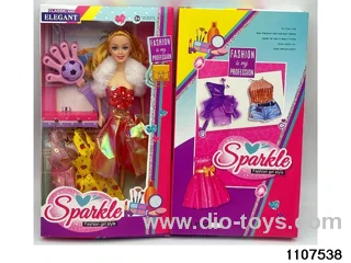 11 inch Barbie doll in window box