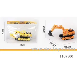 Hand-driven inertial excavator