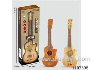 Simulated wood grain picking guitar