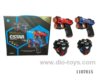 First generation Mini Infrared battle gun 2 + small vest 2