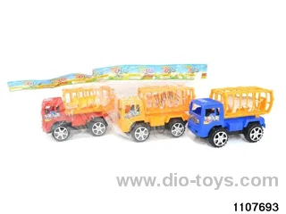 Pull back Animal Vehicle (CPC) in opp bag