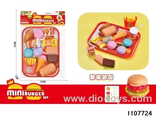 Burger Chop Suey Set in PP bag with header