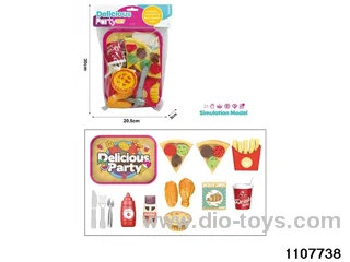 Pizza Set in PP bag with header