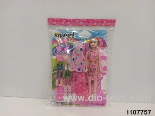 11 inch barbie doll in opp bag