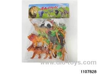 Animal Set in PP bag with header