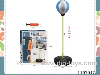 Simulated boxing ring set