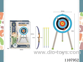Interactive shooting station set
