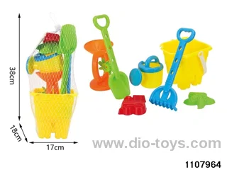 Beach Bucket Set in Net bag