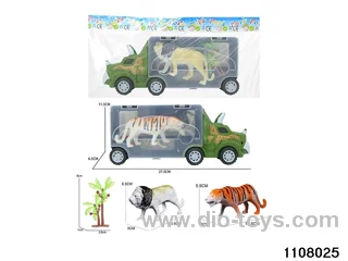 Scooter Dinosaur Storage Vehicle Set in opp bag